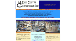 Desktop Screenshot of highcountryhorseshoes.ca